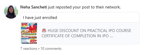 LinkedIn Feedback 1